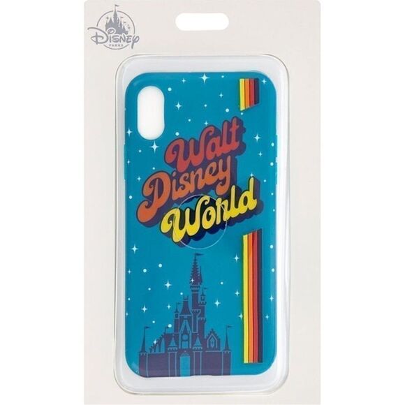 Case Cover Disney Retro Vintage Cinderella Castle iPhone X/XS NWT - Picture 3 of 6